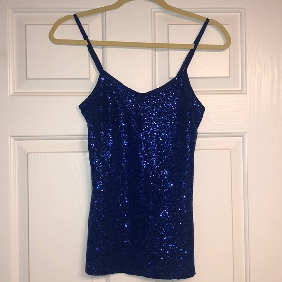 Express Sequin Tank Top, Size Small *MULTIPLE COLORS AVAILABLE* - Picture 12 of 14